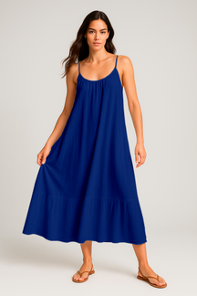 Vestido Jhulie Longo de Alcinha e Saia 1 Maria