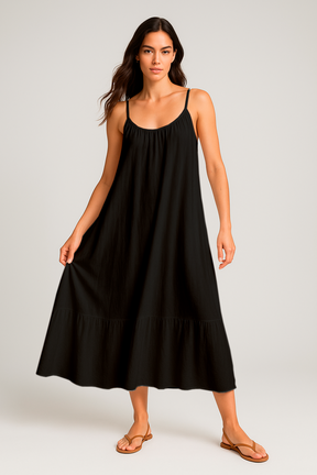 Vestido Jhulie Longo de Alcinha e Saia 1 Maria