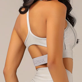 Conjunto Fitness Feminino Pace Prata - LP28