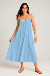 Vestido Jhulie Longo de Alcinha e Saia 1 Maria